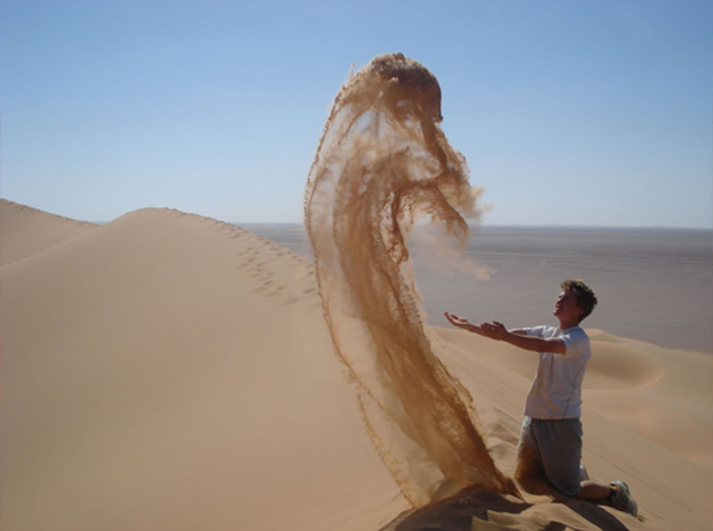 Impressions of dunes in Oman, Vincent Haberer, Feiburg